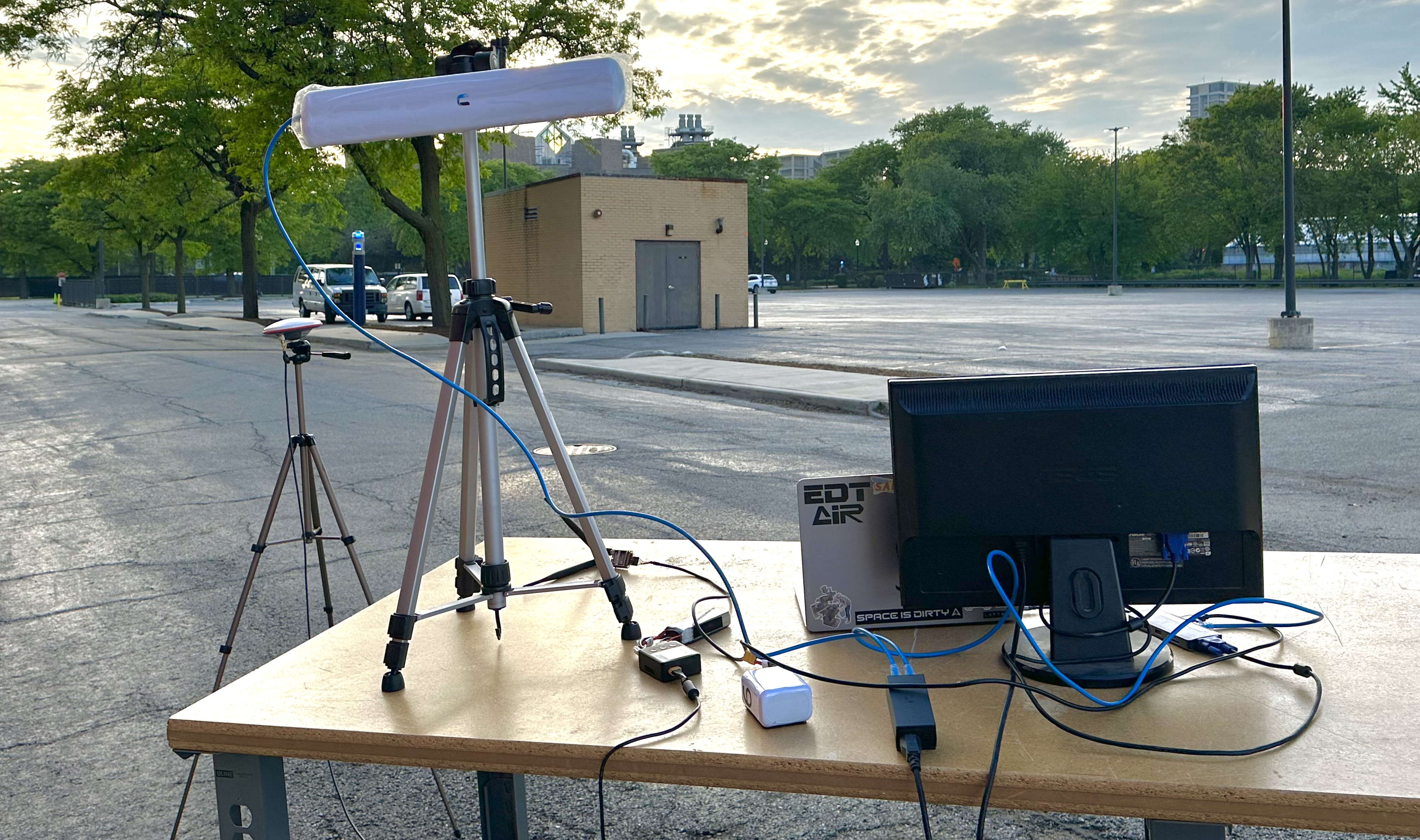 Ground station setup