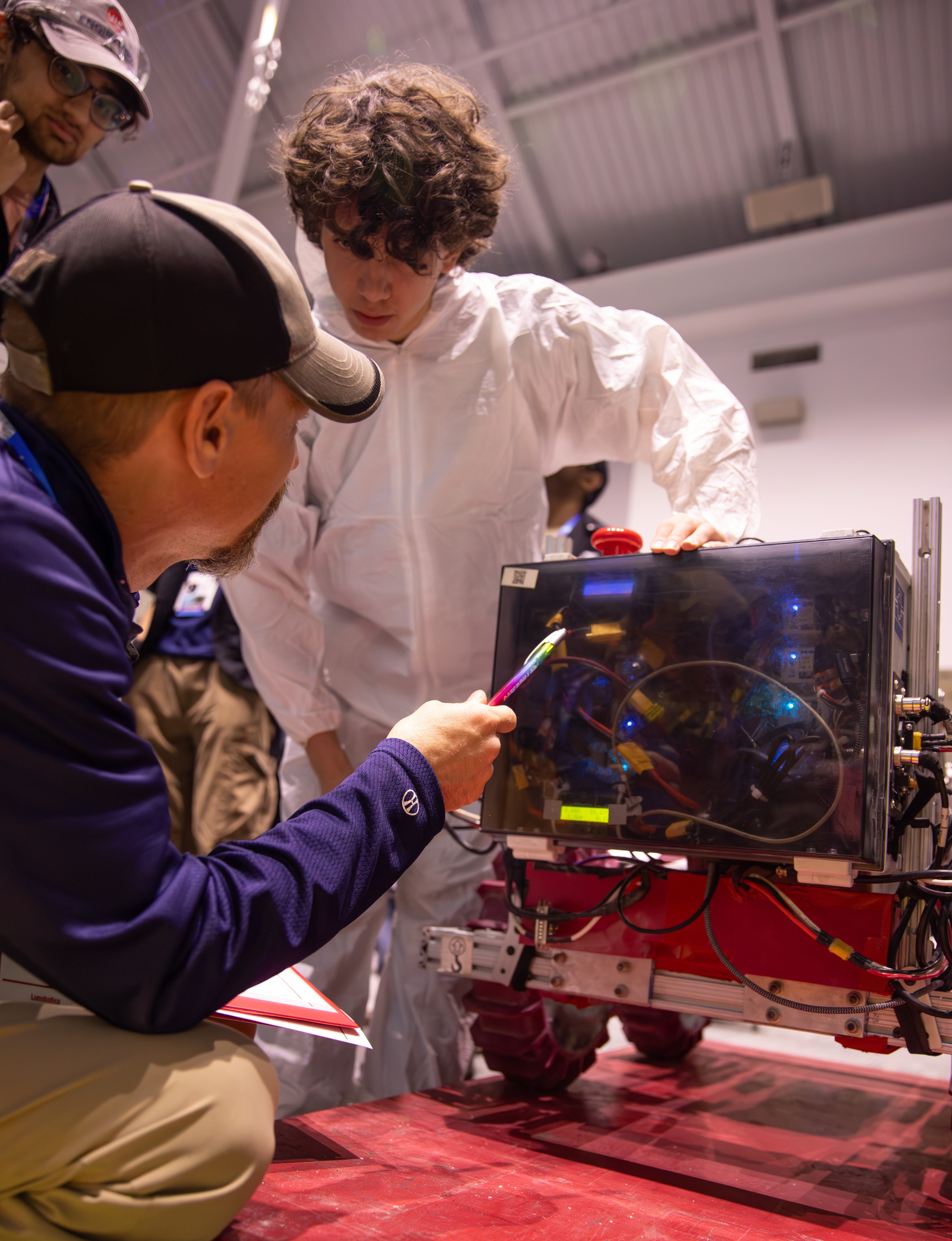 Lunabotics robot